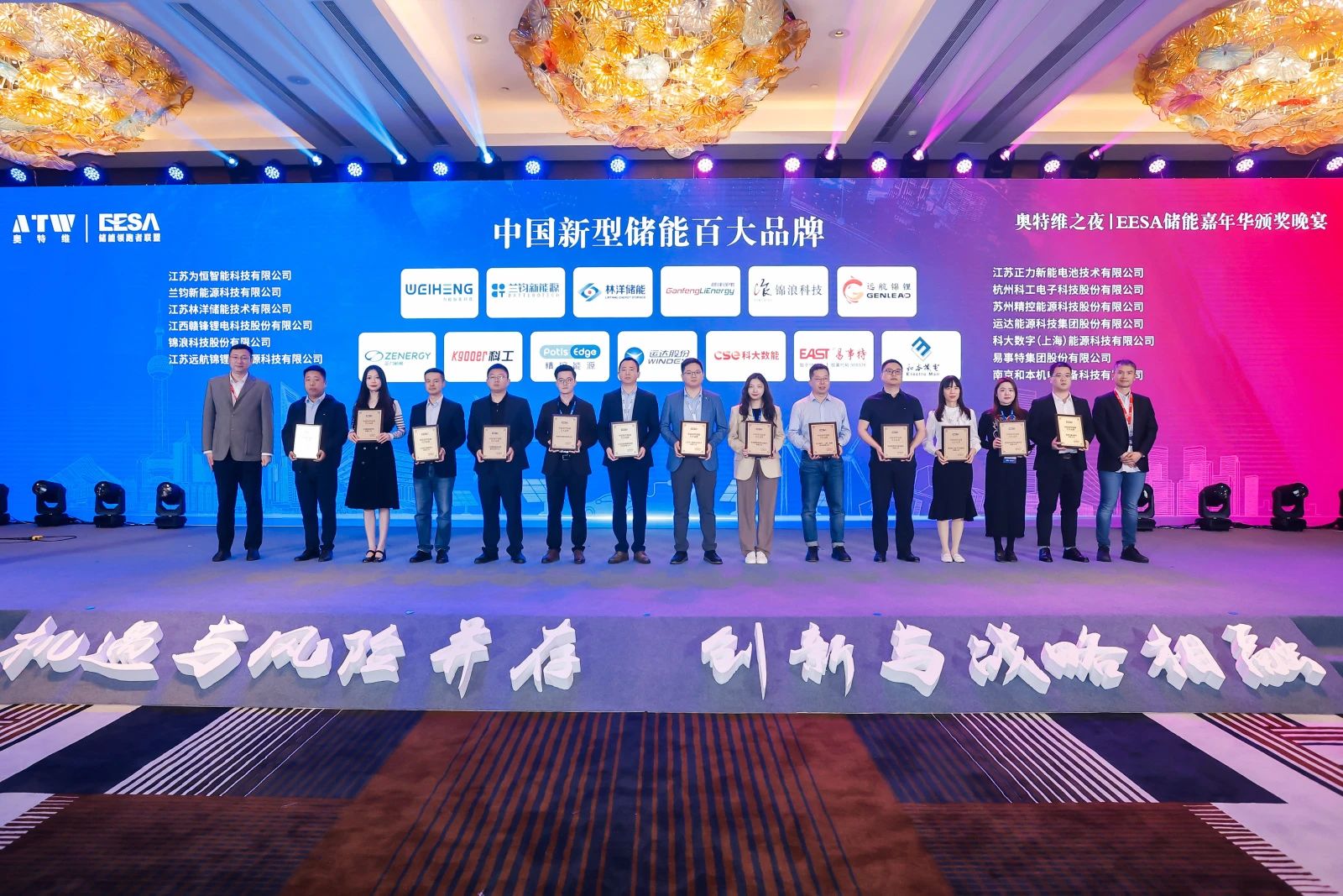 【喜报】7790必发集团股份获评“中国新型储能百大品牌”